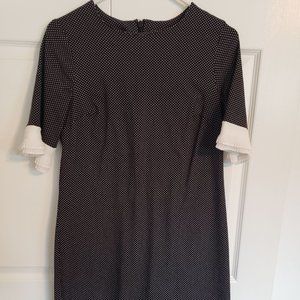 NY&Co Black & White Polka Dot Dress